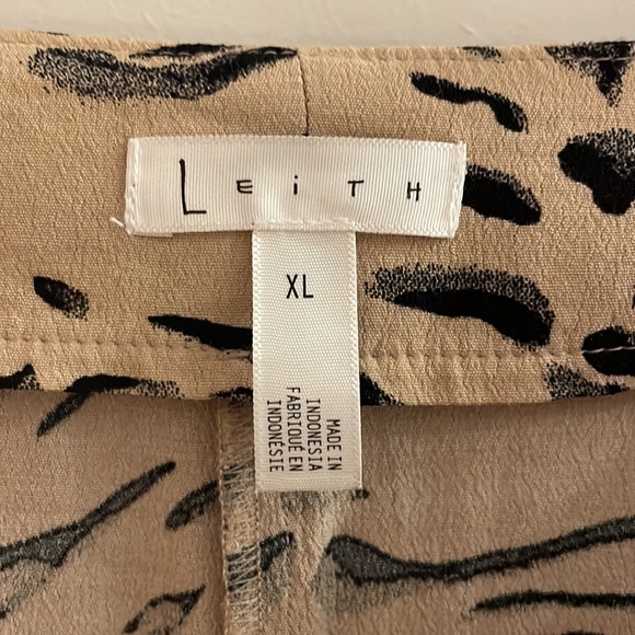 Leith Zebra Midi Skirt Size XL - Picture 2 of 2